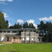 Privātmāja Lilastes ezera krastā